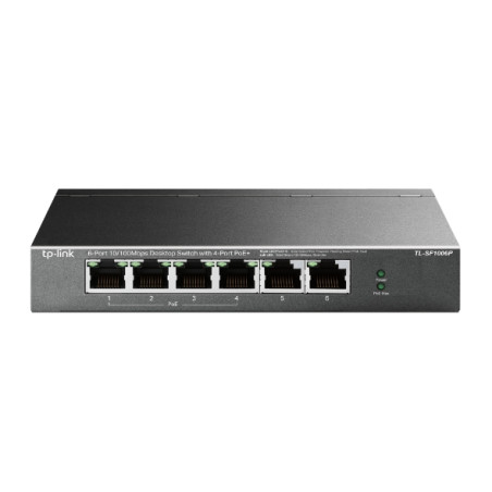 TL-SF1006P Networking TP-Link Black