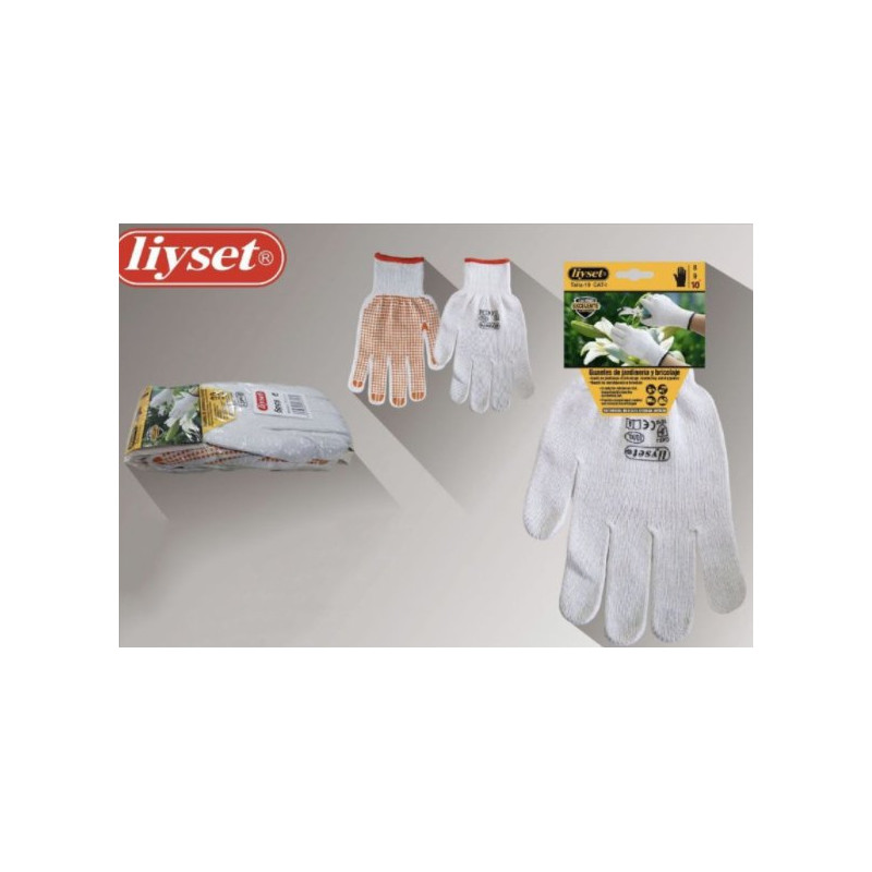 GUANTE-HILOAM Protección - Prevención Liyset Blanco