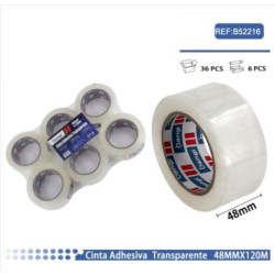 CINTR120 Papelería BANGI Transparente