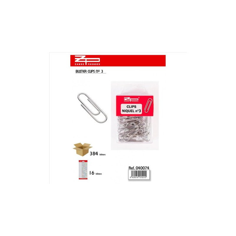 CLNI-3-42 Papelería ZANDE PHONDEX Gris