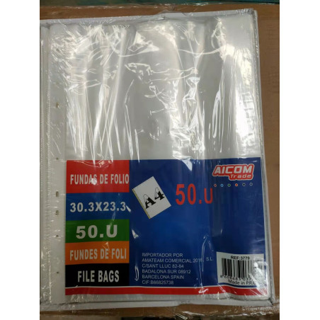 FUFO11A4 Papelería AMAR Trade Transparente