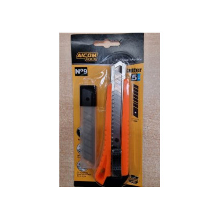 CUTTER-5P Papelería AICOM Naranja