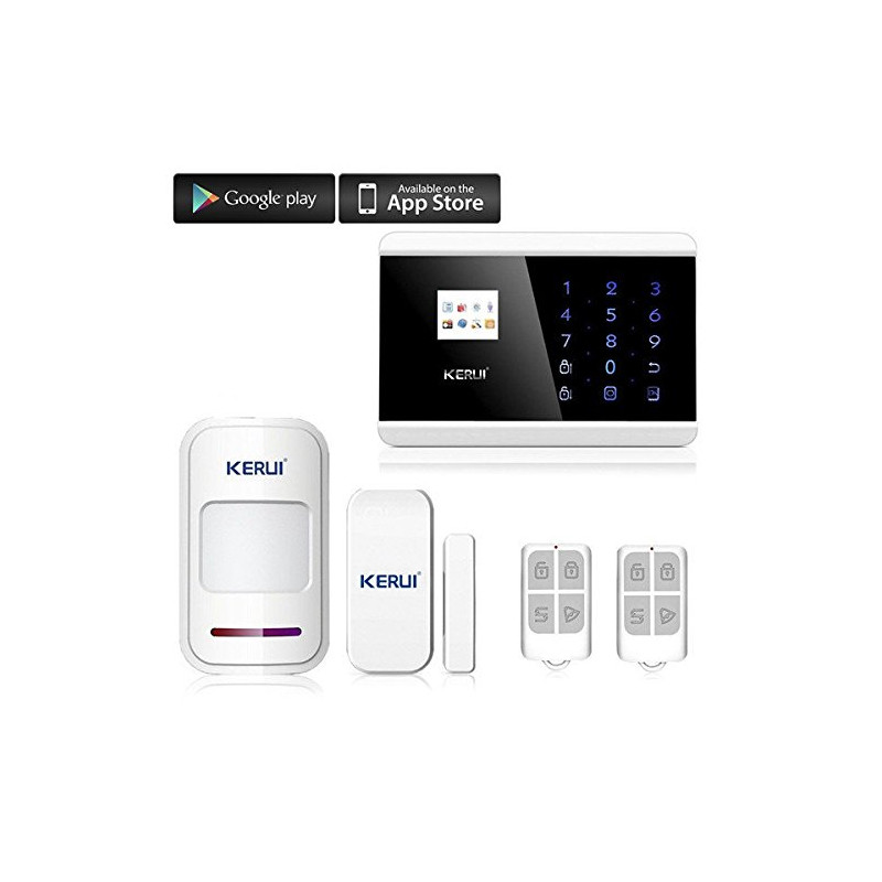 KR-8218G Video y seguridad Kerui Black