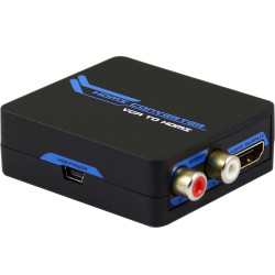 PT-RLPETVH Extensor HDMI, convertidores de video Propart Negro
