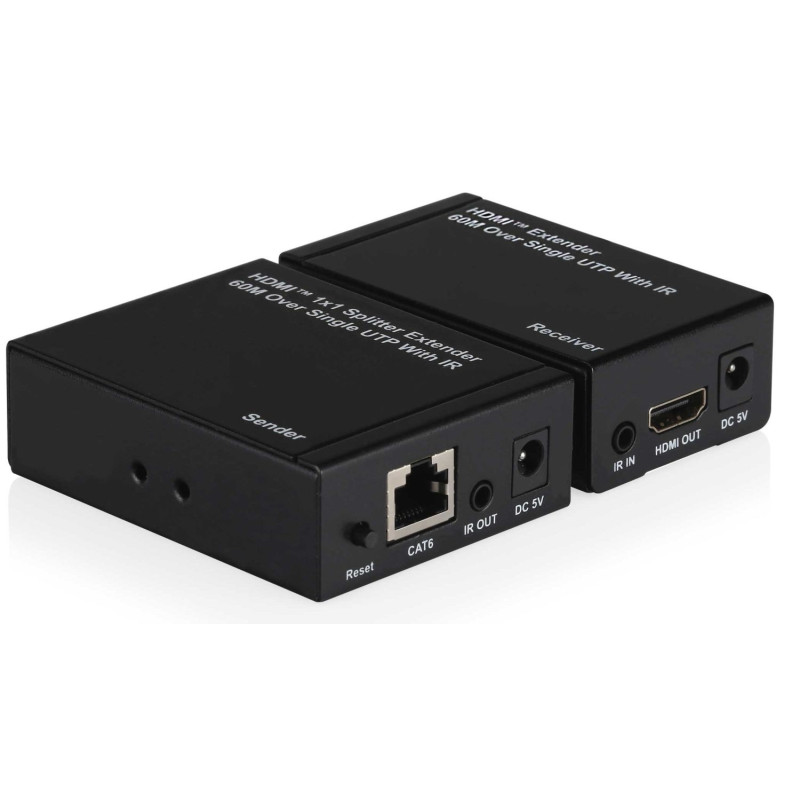 PT-PET0102EHR Extensor HDMI, convertidores de video Propart Blanco