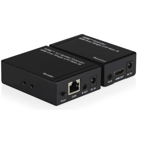 PT-PET0102EHR Extensor HDMI, convertidores de video Propart Blanco