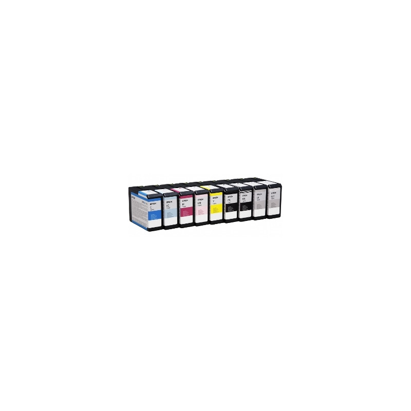 ARET5809 Cartuchos Plotter Epson Negro claro claro
