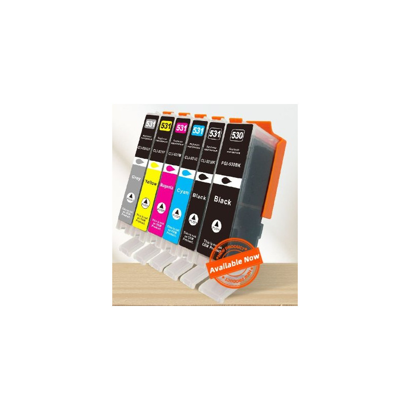 ARCLI531Y Cartuchos Inkjet Canon Yellow