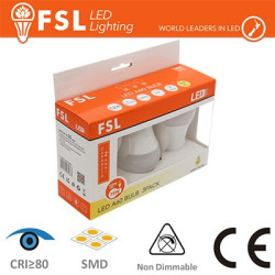 FL3A6012W30K27 Bombillas LED y Lámparas 3PACK A60 Luz cálida - 3000K