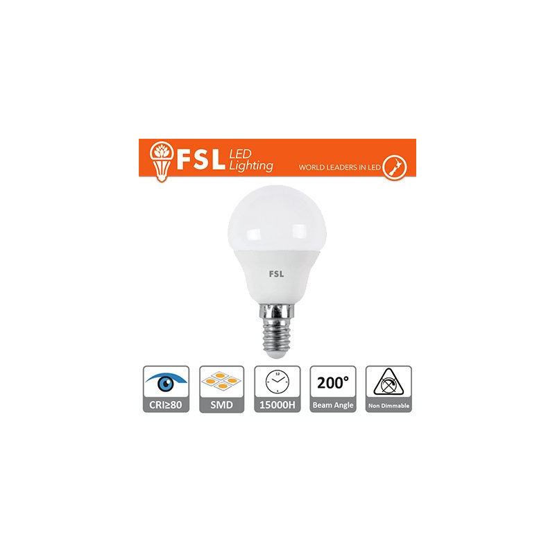 FLG45B6W40K14 Bombillas LED y Lámparas G45 4000K