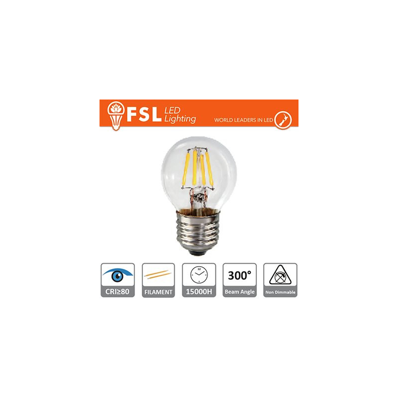 FLG45F4W27K27 Bombillas LED y Lámparas G45 2700K