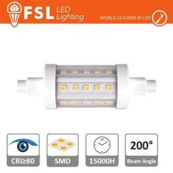 FLR7S-5W27K Bombillas LED y Lámparas R7s Luce Calda - 2700K