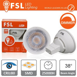 FLGU106W30K38D Bombillas LED y Lámparas GU10 Dimmerabile 3000K
