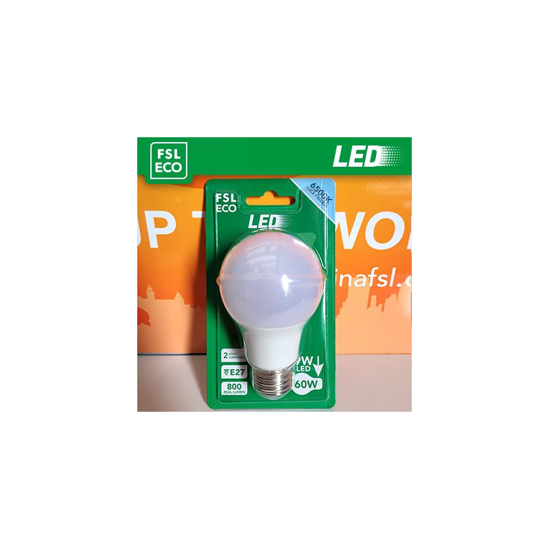 FLEA60B9W65K27 Bombillas LED y Lámparas A60 Luz fria - 6500K