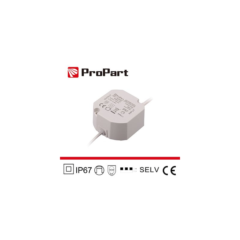 PE67-20W24V Controlador - Fuentes de alimentación Alimentatore IP67 Blanco