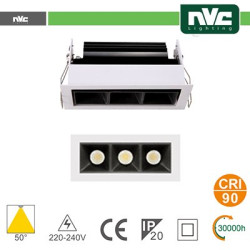 NV52C3X3W3K50WB Iluminación Técnica - Interior NMTLED52 3000K