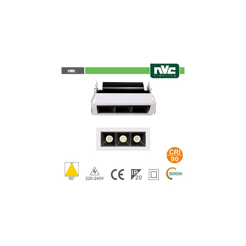 NV52C3X3W3K50WB Iluminación Técnica - Interior NMTLED52 3000K