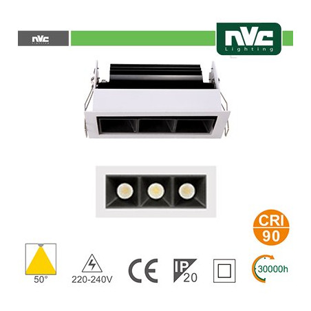 NV52C3X3W3K50WB Iluminación Técnica - Interior NMTLED52 3000K