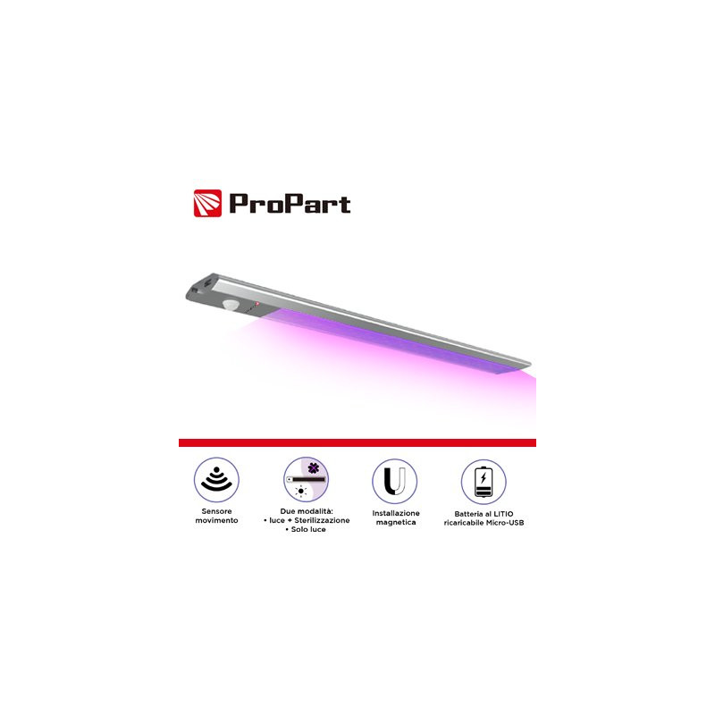 KSC30UVC Iluminación Técnica - Interior PLAFONIERA LED + UV Aluminio