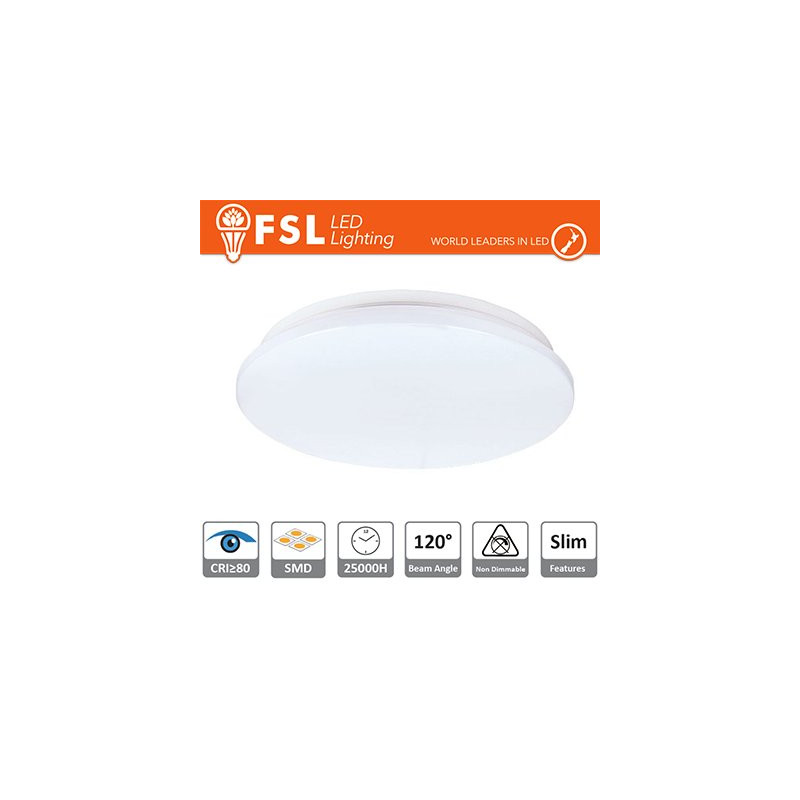 FLLC172-18W5K Iluminación Técnica - Interior FSLC172 SLIM Luce Fredda - 6500K