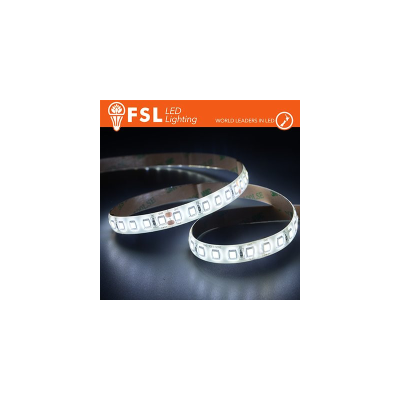 FLS1224V65IP65K Tiras de LED SMD2835 Luz fría - 6500K