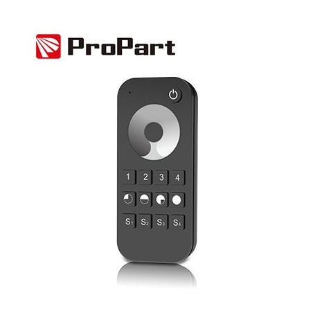 SD1CH-RC4Z Tiras de LED 1 canale Negro