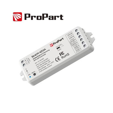 SD4CH-4Z12A Tiras de LED 4 canali Blanco