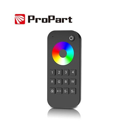 SDRGBW-RC4Z Tiras de LED 3/4 canali Negro