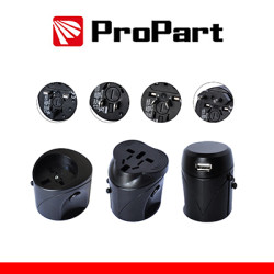 PES501076-BK Material eléctrico ProPart negro