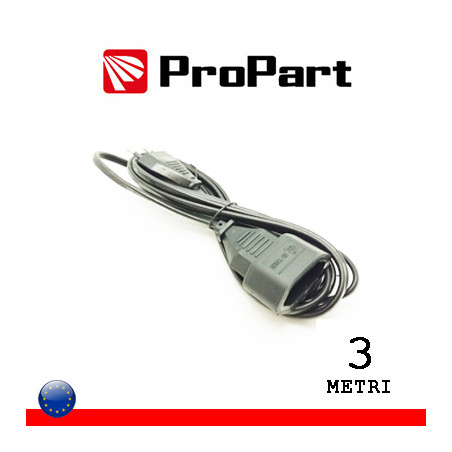 PEPB08S-3-BK Material eléctrico ProPart Negro