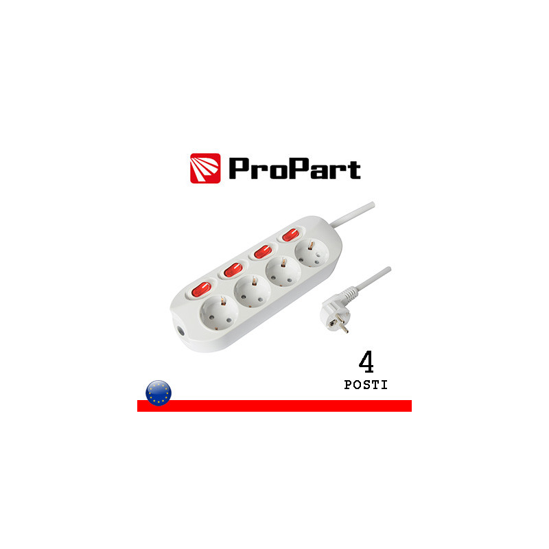 PEM8004S-W Material eléctrico ProPart Blanco