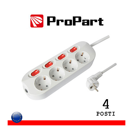 PEM8004S-W Material eléctrico ProPart Blanco