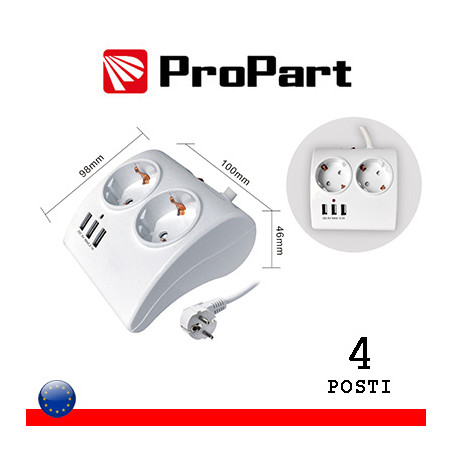 PEM8102S-W Material eléctrico ProPart Blanco