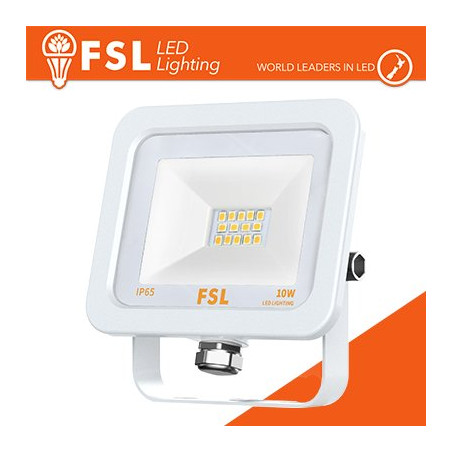 FLFSB809-10W65K Iluminación Técnica - Exterior FLFSF809 Luz Fría - 6500K