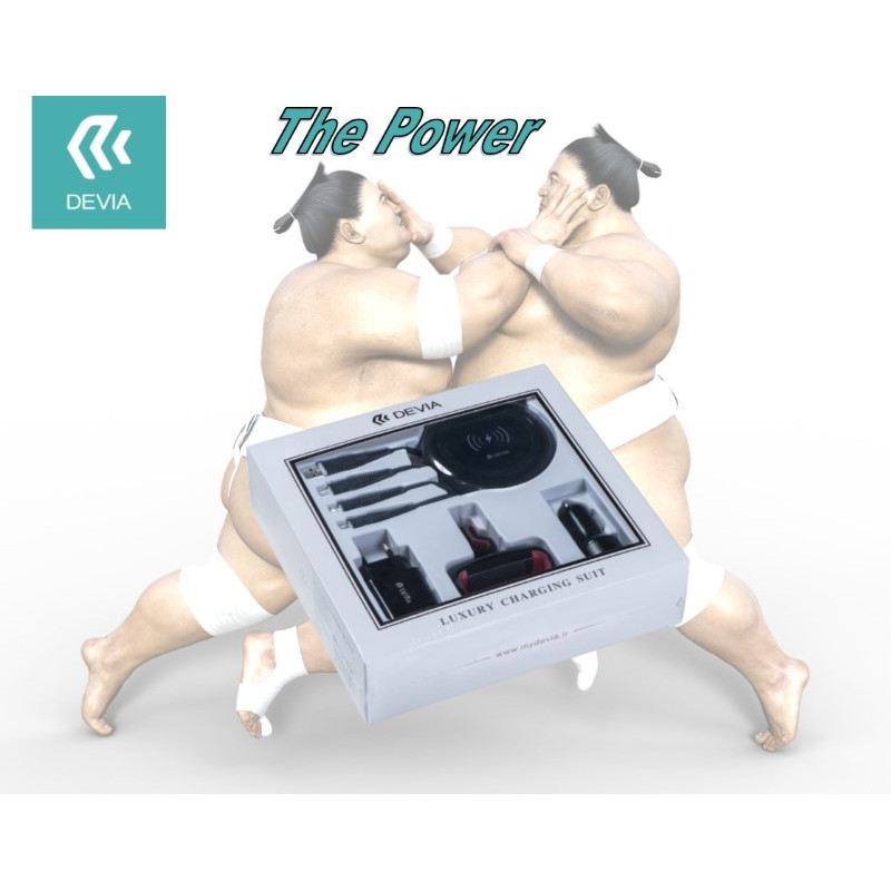 DECHST116B Cargadores y cables Devia Negro