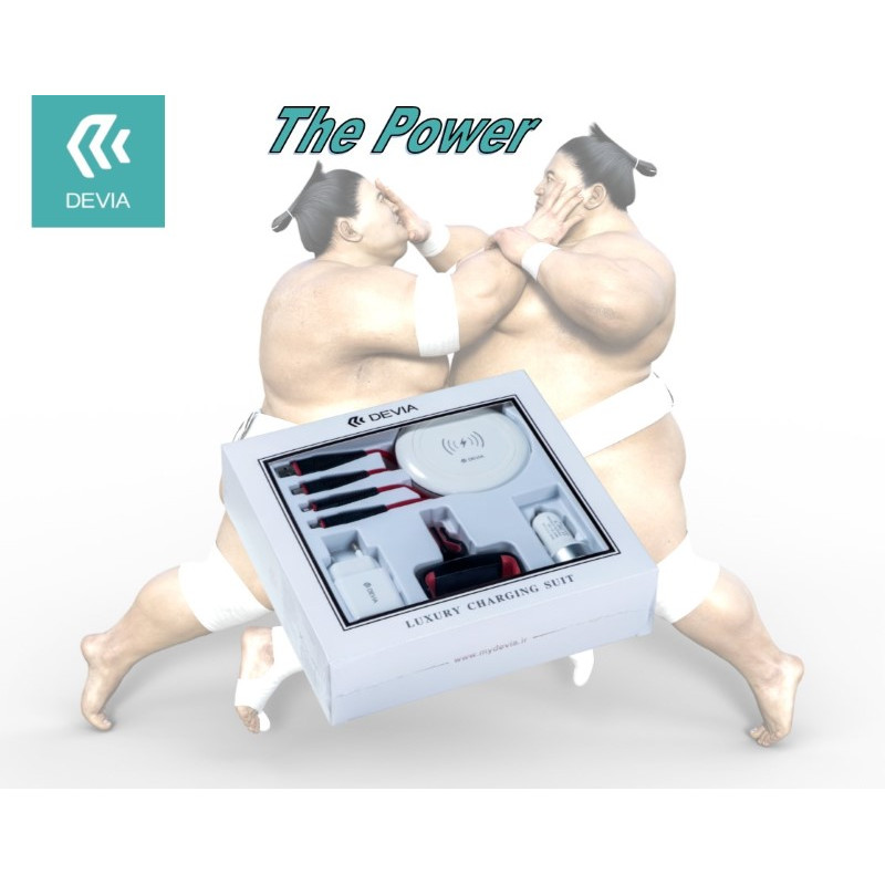 DECHST123W Cargadores y cables Devia Bianco