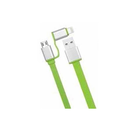 DE2M335G Cargadores y cables Devia Verde