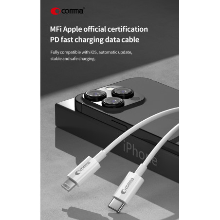 COCLMFI024 Cargadores y cables Comma Bianco