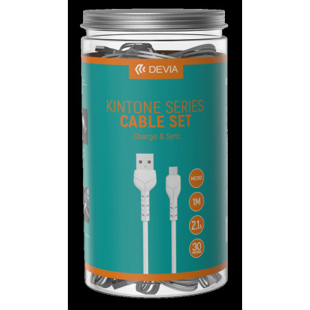 DECBOXM303 Cargadores y cables Devia Bianco