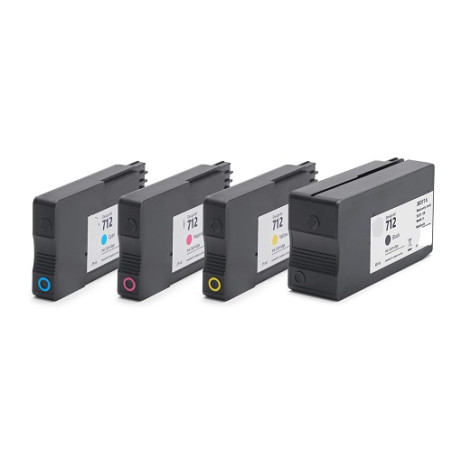 HP712Y Cartuchos Plotter HP Amarillo