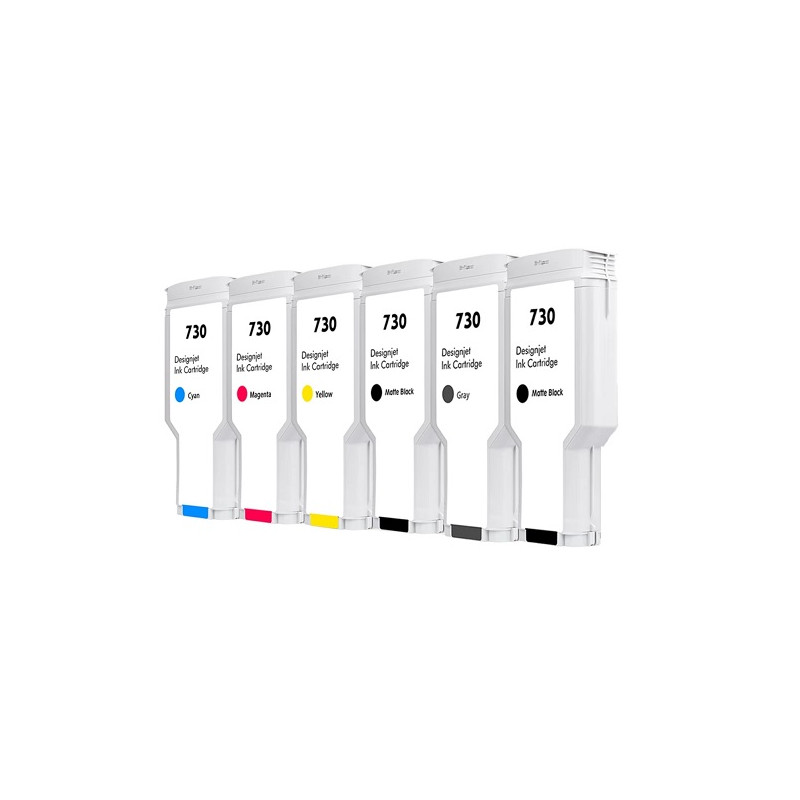 HP730XC Cartuchos Plotter HP Cyan