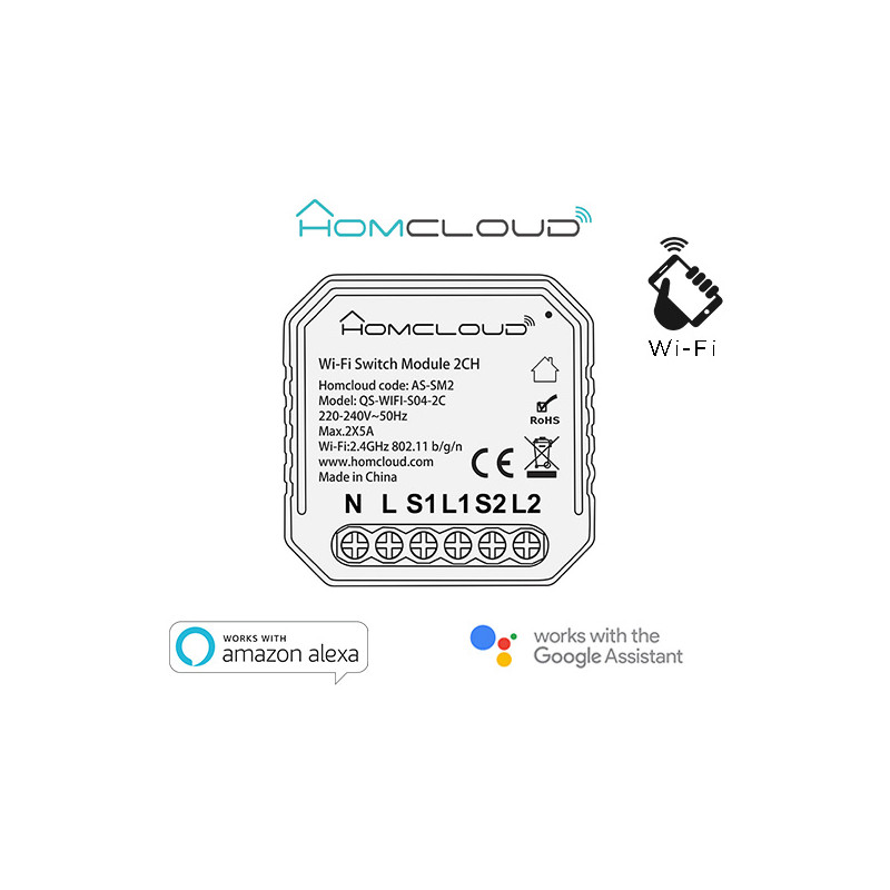 AS-SM2 Homcloud Wi-Fi Homcloud Blanco