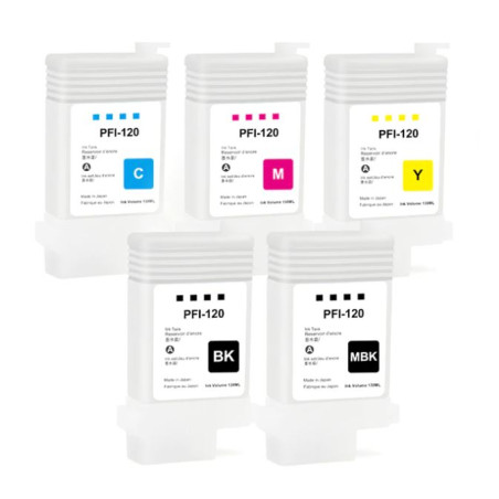 PFI120Y Cartuchos Plotter Canon Amarillo